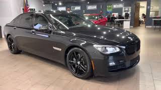 2014 BMW 7 Series 750Li RWD V8 4.4L Twin Turbocharger Automatic