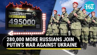 Putin's War Gets Massive Boost; Russian Army Recruits 280,000 More As Offensive Grinds On
