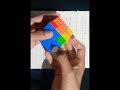 3x3 Rubik's cube x 5 times trick 😃#short #cube