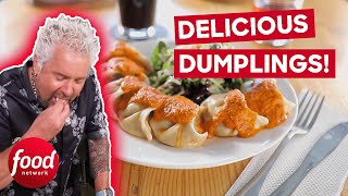 Guy Fieri Tries OUTSTANDING Dumplings | Diners, Drive-Ins & Dives