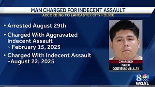 Lancaster man charged with indecent assault in two incidents
