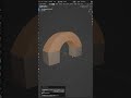 How to use Bridge edge loops in blender #blender #cgi