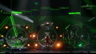 HD Svetlana Loboda Be My Valentine LIVE 2nd semifinal Eurovision Song Contest 2009 Ukraine