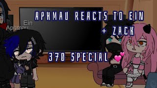 | 💙 Aphmau + Zack react to Ein 💜| Read Desc - 370 special 💃🏽-