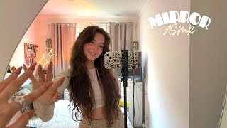 ASMR Mirror and camera tapping📷 (Soft spoken, whispered, lofi)