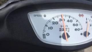 ライブディオZX 0~70km/h 加速