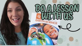 HOMESCHOOL SCIENCE: Do a Lesson with us Apologia Earth Science