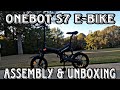 OneBot S7 Electric Bike Unboxing & Assembly