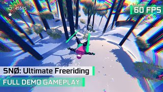 SNØ: Ultimate Freeriding (TBA) Full Demo Gameplay