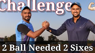 ऐसा Match अभी तक नहीं हुआ 🔥 1 बॉल पर 1 छक्का चाहिए | Cricket With Vishal Challenge Match