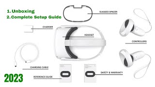 Quest 2 Setup Guide 2023 | VR Headset Unboxing | Meta Quest Beginner's Guide