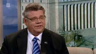 Yle TV1 Ykkösaamu 2.3.2013 Timo Soini, PS