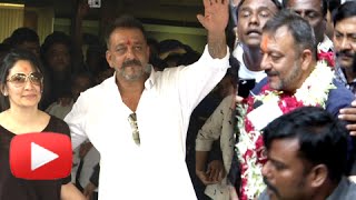 Sanjay Dutt Released | Fans Go Mad To Meet & Greet Him