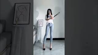 牛仔很忙 Changing clothes challenge 性感美女卡點變裝#shorts