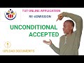 TUT online application | Re admission | Appplication Status  | Upload Documents  2021