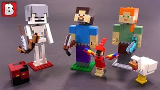ALL LEGO Minecraft Big Figs Reviewed Series 1