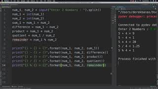 8 User Input & Math Functions