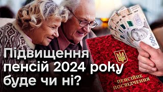 ❓ Підвищення пенсій 2024 року: чи будуть у держави на це гроші?