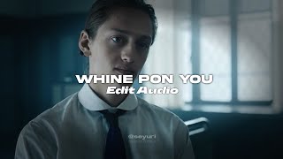 wine pon you ( edit audio ) || doja cat