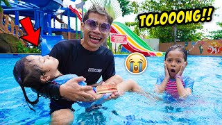 GAWAT!! AMANDA TENGGELAM DI  WATERPARK!!