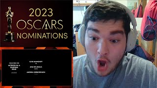 2023 OSCAR NOMINATIONS REACTION!!!