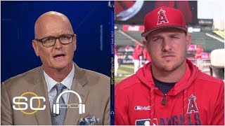 Mike Trout talks pressure of $426.5M deal from Angels | SC with SVP