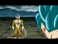 frieza sees beerus on planet earth.