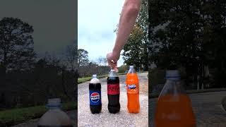 Popular Coke and Pepsi Sodas Vs Mentos 39 #satisfying #experiment #asmr