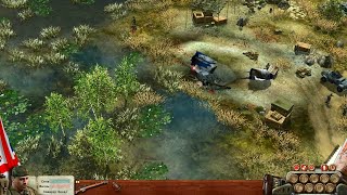 В тылу врага - Soldiers: Heroes of World War II - прохождение - миссия 2-3 - В болотах