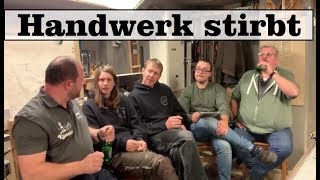 Warum Handwerk stirbt, Ausschnitt aus Handwerker Live Stream