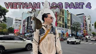 VIETNAM VLOG PART 4: LEAVING HANOI AND HEADING TO HUE | HANGING OUT WITH MONKEYS! BUN BO HUE!