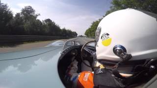 Jaguar D-type Onboard - 2015 Le Mans Legends race