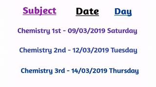 Dr. RMLAU Exam Time Table 2019 । RMLAU B.Sc. 2nd year time table । Avadh university