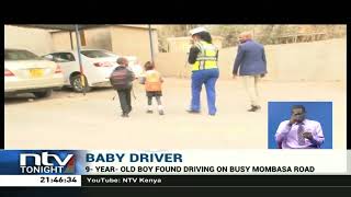 Nairobi: 9-year-old boy found driving on busy Mombasa Road