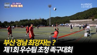 부산 경남 족구 최강자는 누구? / 족구의 세계 [스포츠핫이슈] 2024.11.16