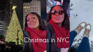 Vlog| My first Christmas in New York 🎄