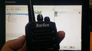 Test Zello \u0026 TS3 run on Inrico T199