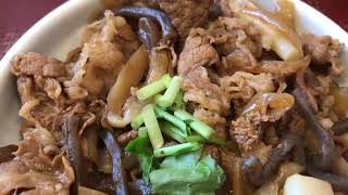 [グルメvlog]なか卯 牛すき丼