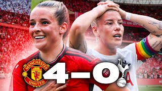 Man United 4-0 Spurs | United DESTROY Spurs to win the FA CUP! Will Mary Earps STAY? 👀
