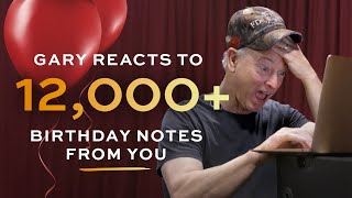 Gary Sinise Reacts to Over 12,000 Birthday Notes From YOU!