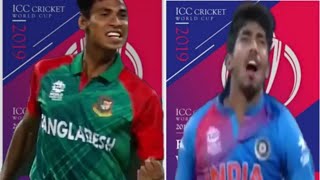 Jusprit bhomra vs mustafizur rohoman | INDIA VS BANGLA DESH| best bowllar icc cricket ranking | by c