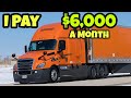 I Pay $6,000 A Month To Lease A Semi Truck Through Schneider | The Truth About Leasing