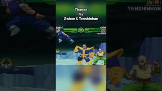 Thanos Vs Gohan \u0026 Tenshinhan