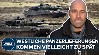 UKRAINE-KRIEG: Kommen die westlichen Kampfpanzer rechtzeitig vor der Frühjahrsoffensive?
