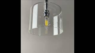 Підвісний світильник Clear Glass Pendant #light #lightingdecor  #interiordesign #lamp #lighting