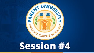 Parent University Session #4: January 2021