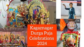 Kagaznagar Durga Pooja Celebrations 2024