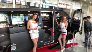 東京オートサロン 2018 TOKYO AUTO SALON 2018 コンパニオン   キレイ カワイイ  笑顔 素敵 ステキSHOW girls girl introductions