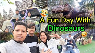 A Fun Day With Dinosaurs 🦖😝 |Waste To Wonder Park| |Delhi Diaries|