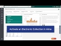 Activate an Electronic Collection in Alma